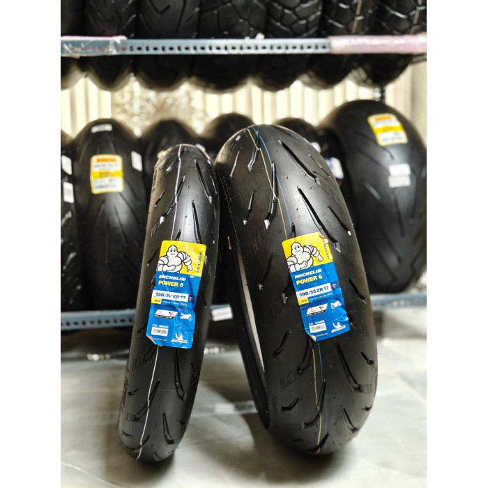Michelin Power 6 120/70ZR17 58W TL M/C Front Tyre